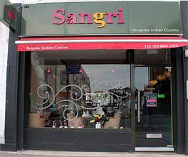 Sangri Indian Restaurant Croydon